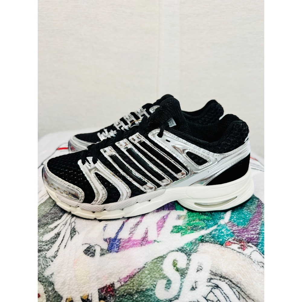 Adidas Adistar Control 5 W Womens Running Shoes Black Metallic Silver KI4178 7.5